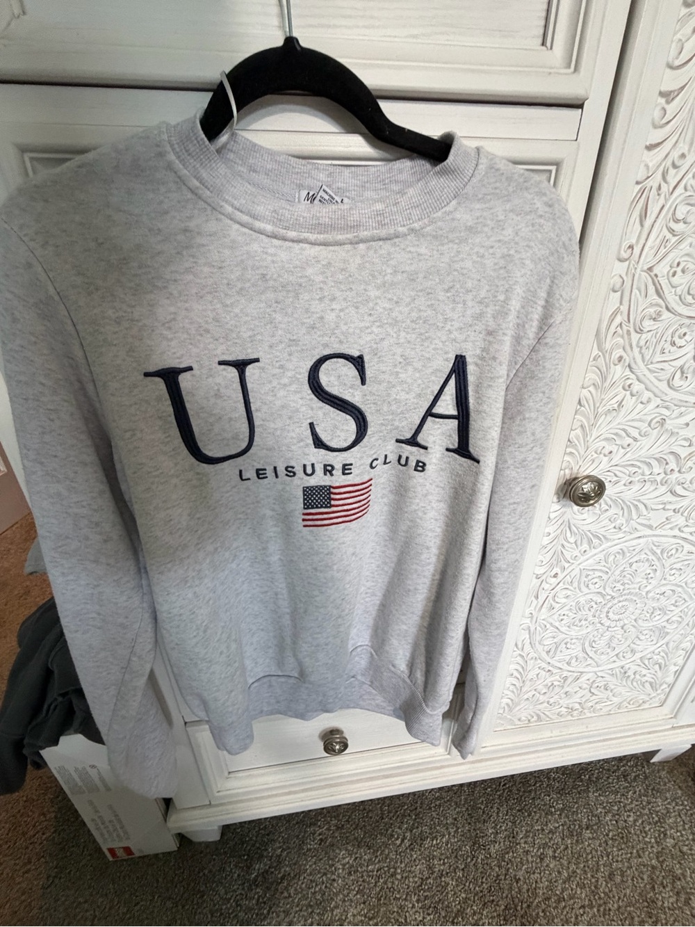 🇺🇸 USA Leisure Club Crewneck 🇺🇸